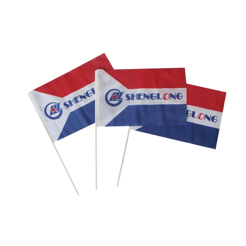 Custom Printing 12X18inch Durable Double Sided Strong Pole Car Flags